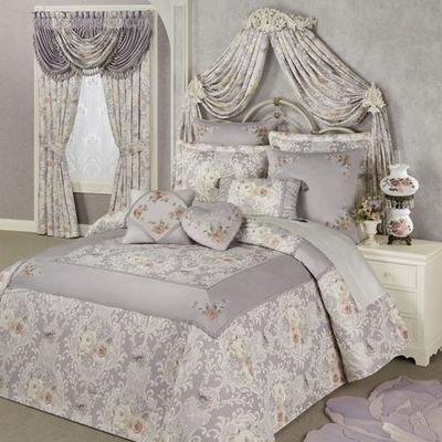Touch of Class Romantica Grande Bedspread Wisteria, California King, Wisteria
