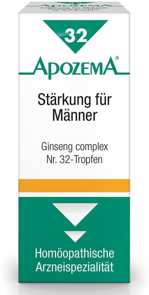 Apozema Stärkung für Männer Ginseng complex Nummer 32 Tropfen 50ml