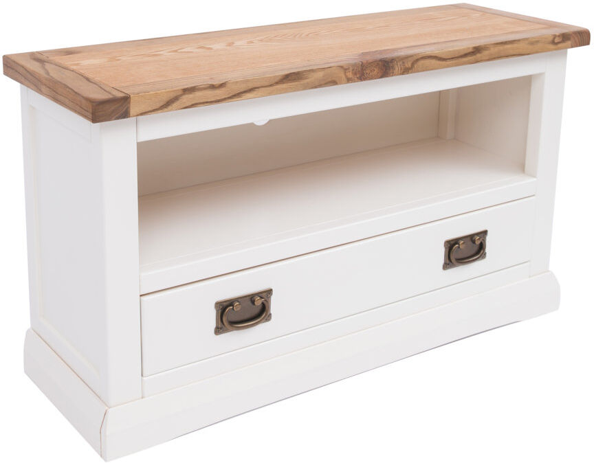 Natur Pur Escobar TV Stand for TVs up to 48" Off White/Natural 48"