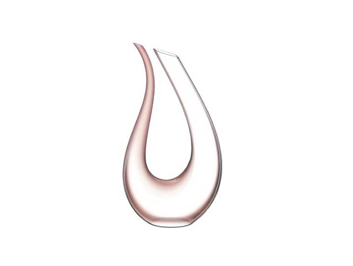 RIEDEL Amadeo Dekanter - Rosa - Einzelpackung, Karaffe, Kristallglas, Nur Handwäsche – Glasreinigungsperlen ungeeignet - 1756/13R