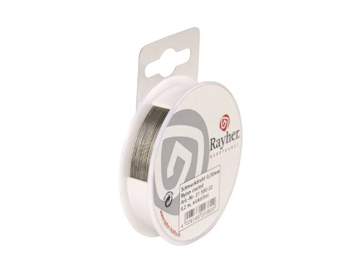 Rayher Schmuckdraht Nylon ⌀ 0.4 mm 9 m