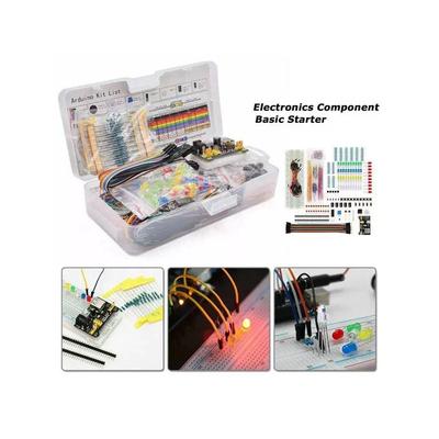 Electronic Component Starter Kit With Breadboard LEDs And Resistors For Arduino Electronic Component Starter Kit With Breadboard LEDs And Resistors For Arduino