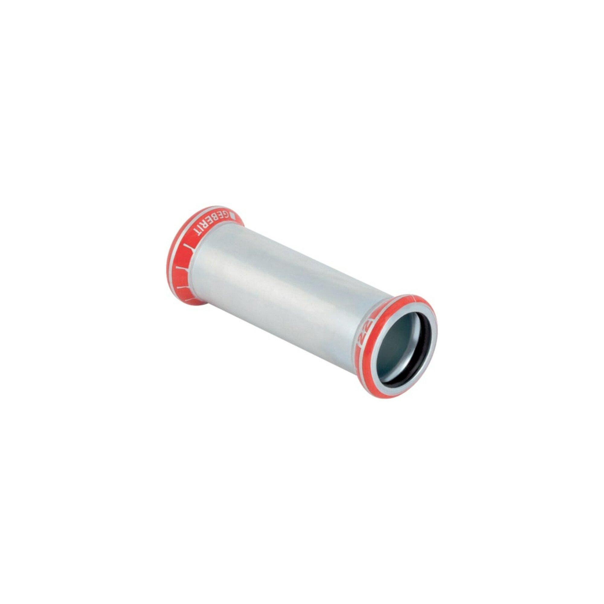 Geberit Schiebemuffe Mapress C-Stahl d= 15mm, außen verzinkt (22102)