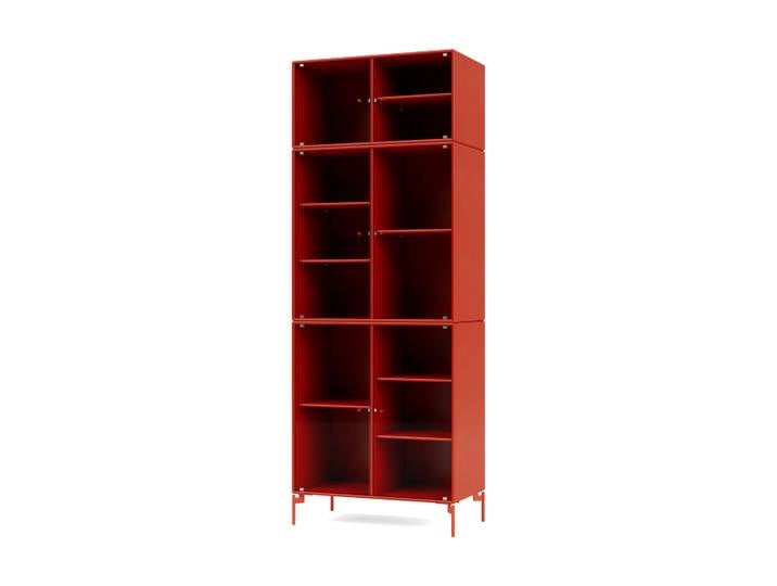 Montana Ripple IV Vitrinenschrank 69,6x187,2x38 cm Rosehip-Beine rosehip