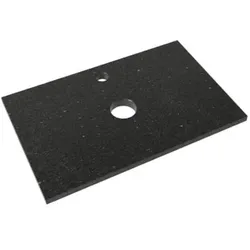 Naturel Deckplatte 100x2x46 cm Gobi black glanz KDESKATK100