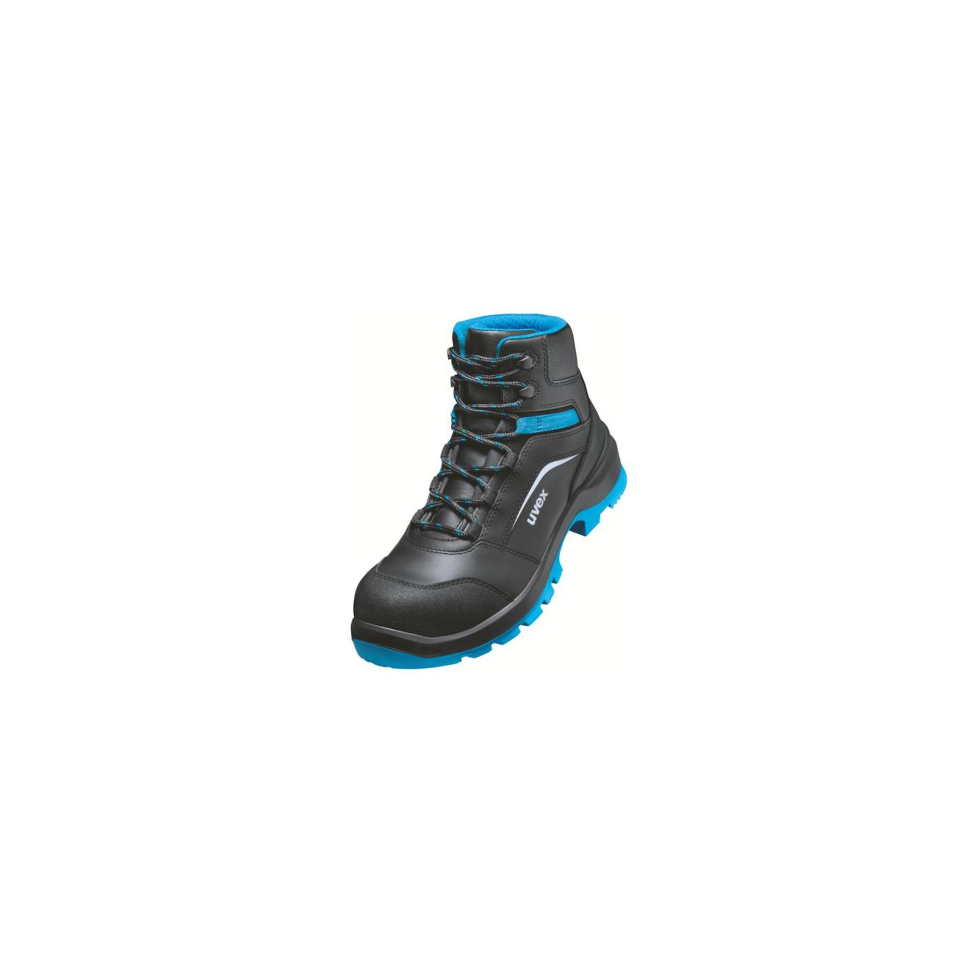 uvex Stiefel 2 xenova® S3 schwarz blau Weite 10 Gr. 45 (9556145)