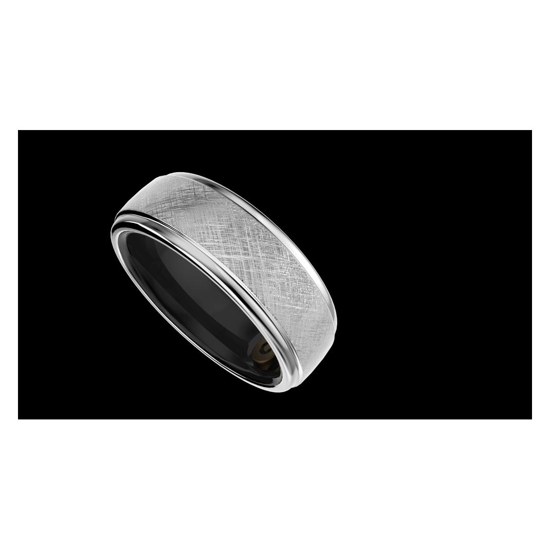 Shenzhen Other goods future access technology co., ltd. HiFuture Ring2 Titanium Silver 12 (68mm) (12, Silber) (SHENZHEN FUTURE ACCESS TECHNOLOGY CO., LTD.)