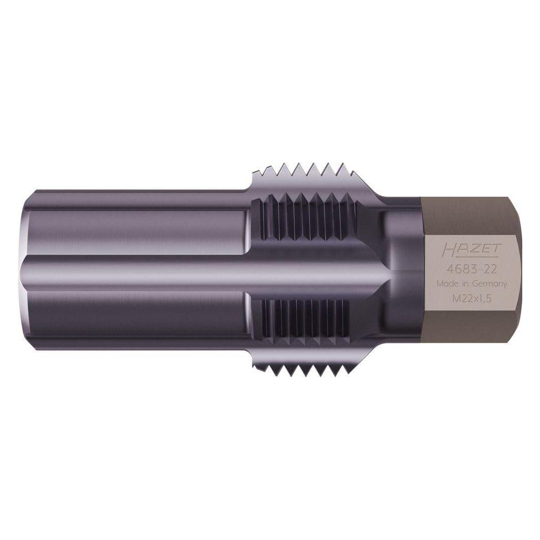 Hazet Gewinde-Nachschneider Abgastemperatur-Sensoren / -Sonden 4683-22 Aussen-Sechskant 13 mm (4683-22)