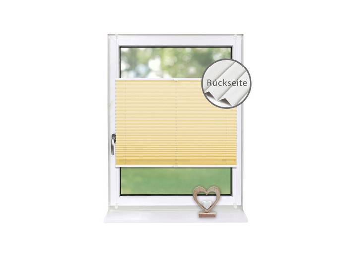 Deco-Raum Plissee Thermo Basic 70 x 210cm Klemmfix ohne Bohren, Orange, Werkzeug/Technologie, Rund, 70x210x210 cm, Heimtextilien, Vorhänge, Plissees