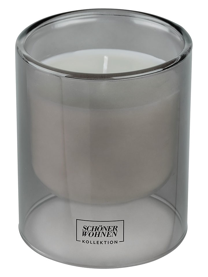 Schöner Wohnen Kollektion Duftkerze "Cedar" in Grau - 222 g - onesize