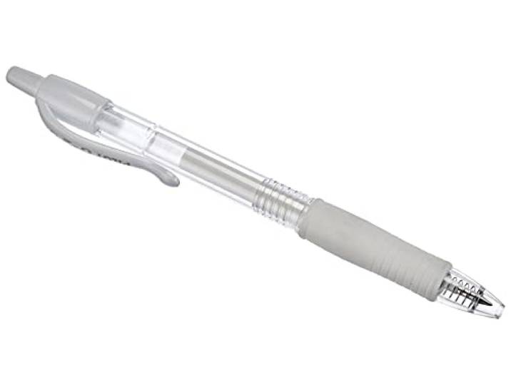 Pilot G207 Intrekbare Gel Rollerball 0.7 mm Tip (Enkele Pen) - Wit