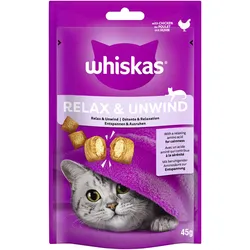 Whiskas Relax + Unwind mit Huhn 8x45 g