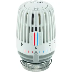 Thermostat-Kopf K weiß, Behördenausführung, mit Nullstell.