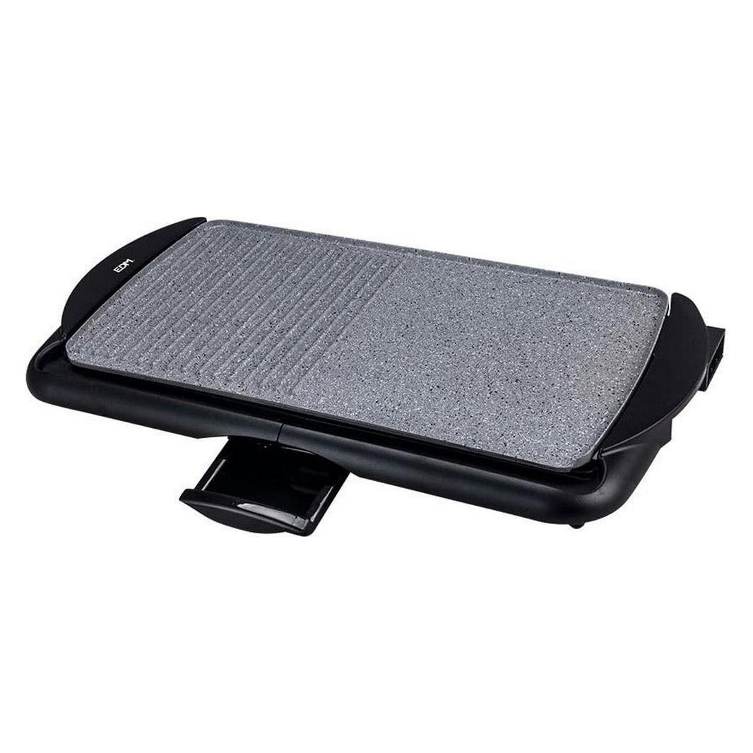 EDM Grillplatte 07667 Schwarz/Grau 2000 W (45336315)