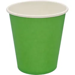 Becher aus Papier 180 ml grün 50 Stück