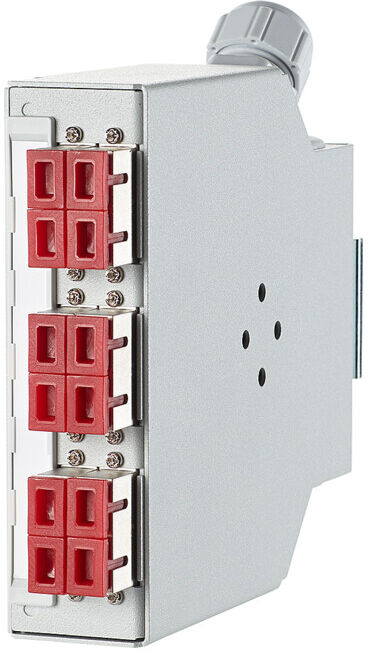 Metz Connect Répartiteur de fibre optique 6xSC-D avec coupleur OpDAT REGplus 6SCD (150240C20610E)