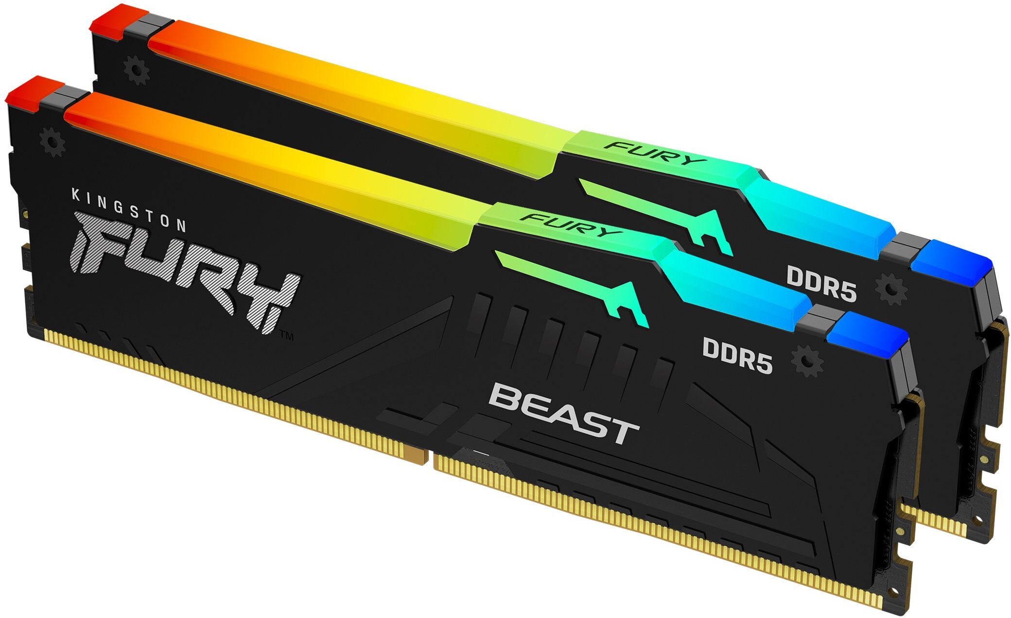 Kingston Technology FURY Beast 32GB 5600MT/s DDR5 CL36 DIMM (Kit of 2) RGB