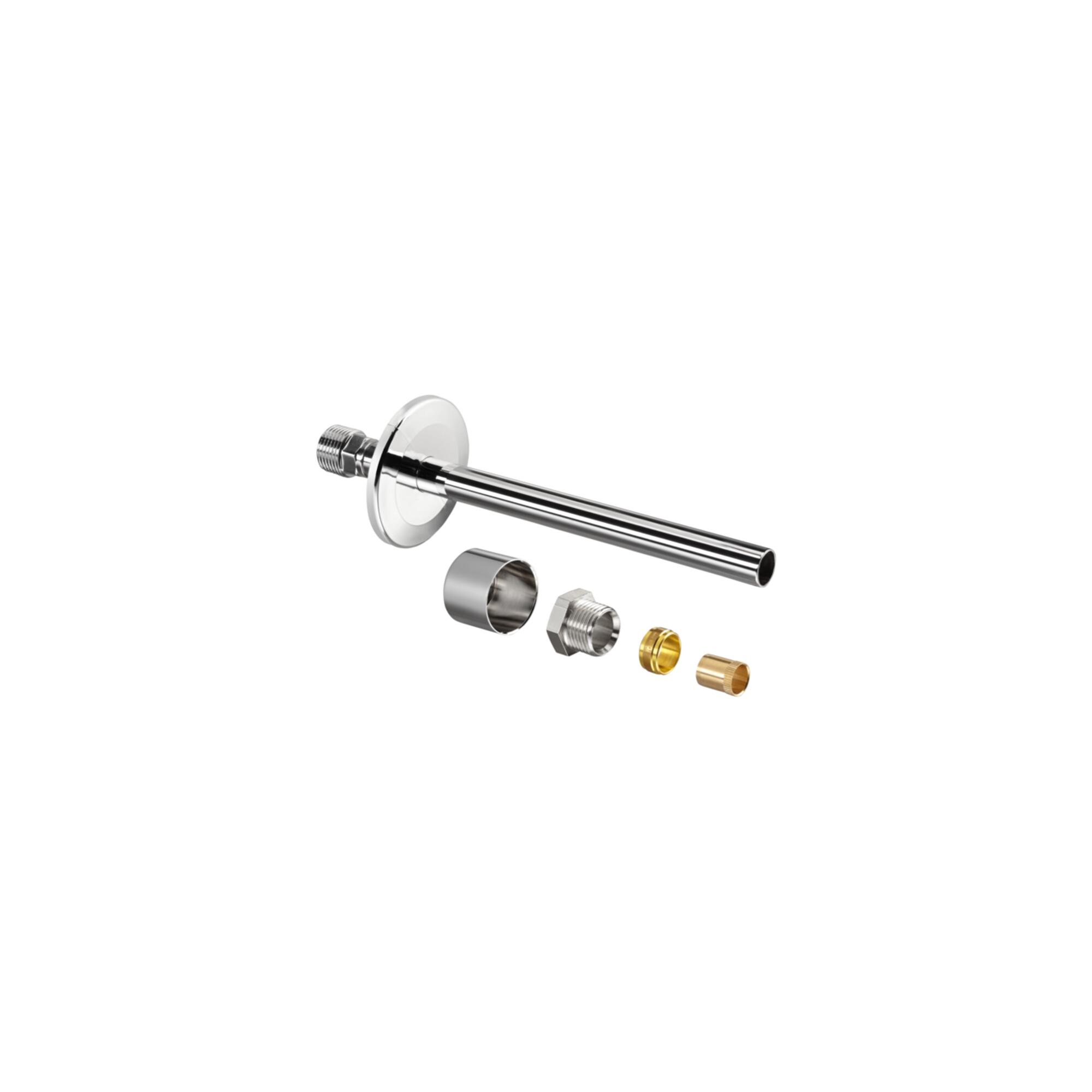 Oventrop Wandanschluss-Set R 1/2 AG, verchromt, 1-fach (1169553)