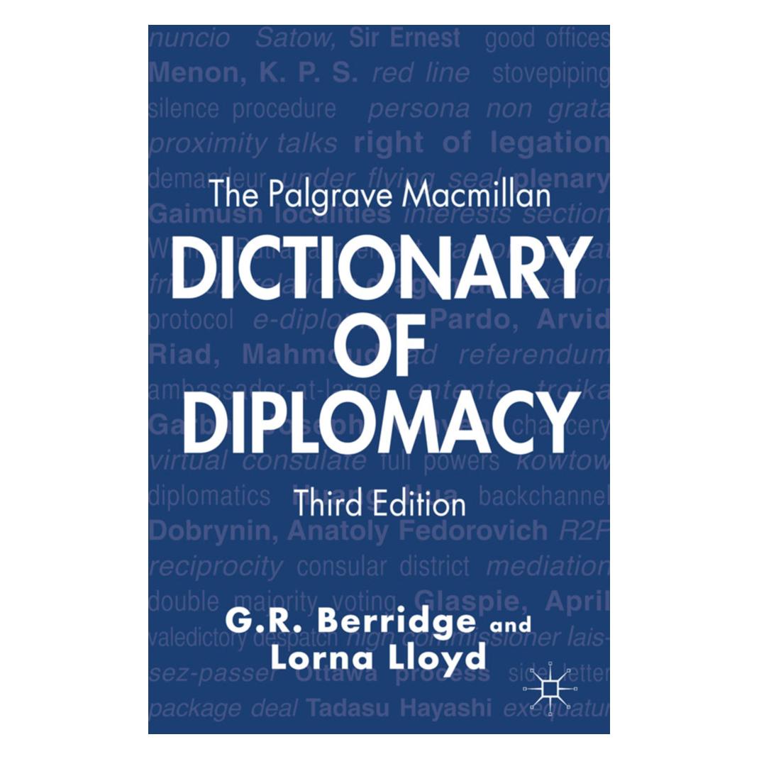 Springer The Palgrave Macmillan Dictionary of Diplomacy (Englisch, Softcover, G. Berridge, L. Lloyd) (8896406)
