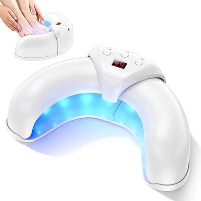 Inspired Finds Portable Laser Nail Fungus Treatment Device For Onychomycosis And Ingrown Toenails 1pc Plug in White