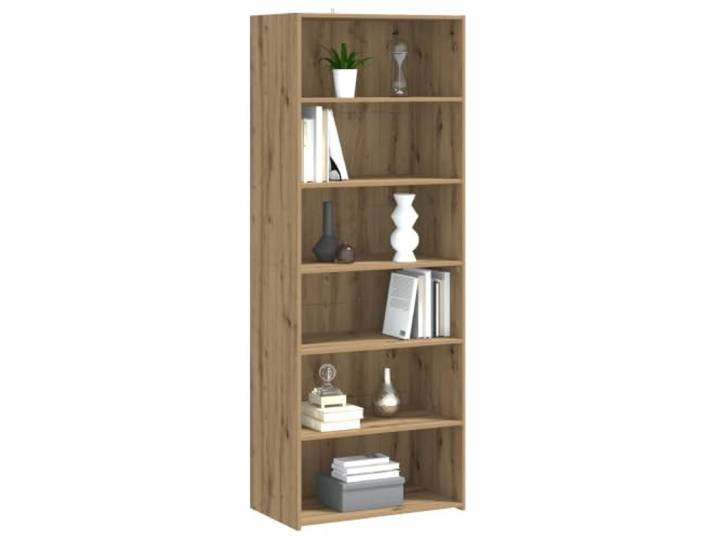 vidaXL Sideboard Artisan-Eiche 70 x 41 x 185 cm Holzwerkstoff Das Sideboard ist aus glattem Holzwerkstoff gefertigt, Bietet reichlich Platz, um deine Gegenstände ordentlich
