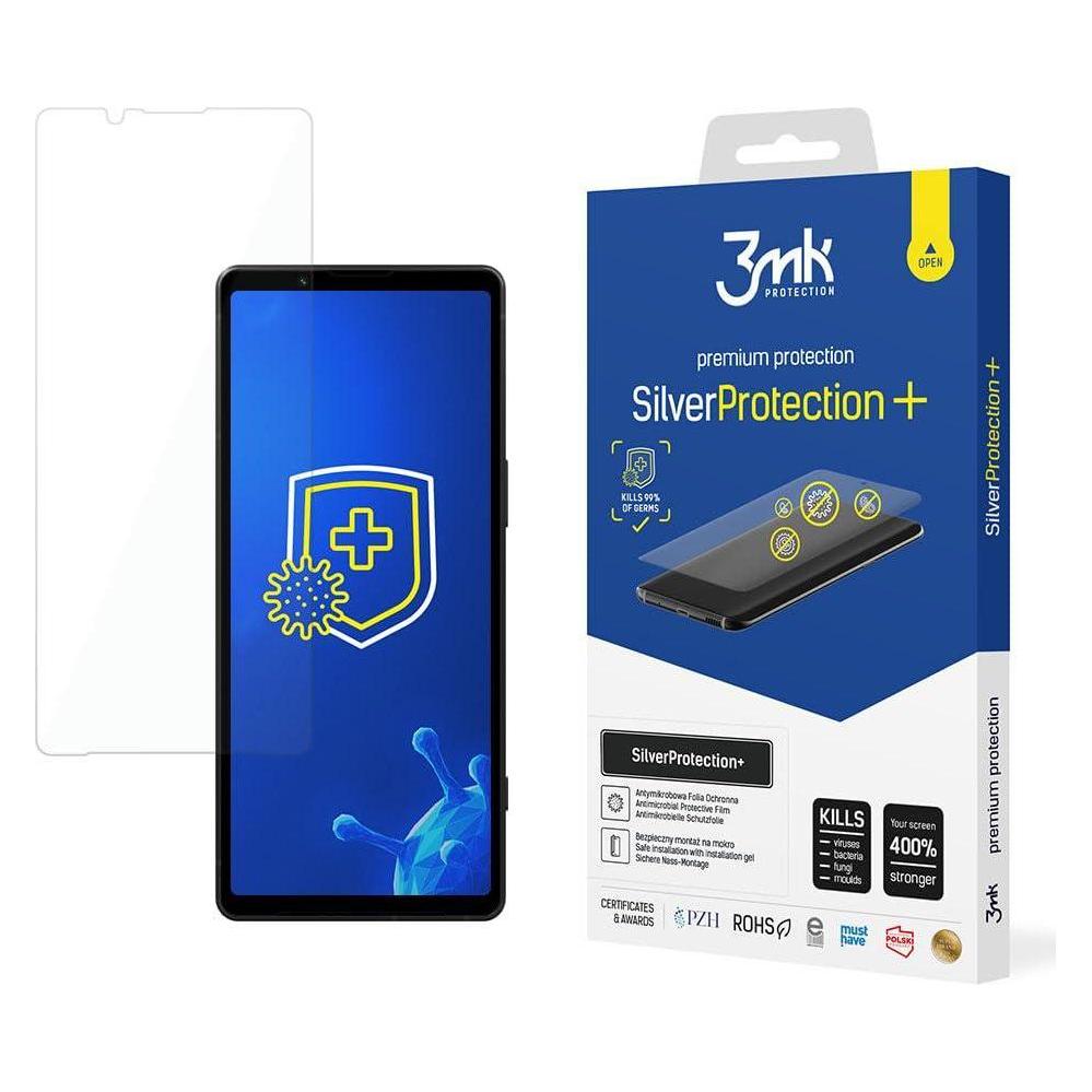 3MK SilverProtect+ Sony Xperia 5 V Folia Antymikrobowa montowana na mokro (1 Stk., Sony Xperia 5 V) (1637320834)