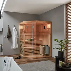 Home Deluxe Traditionelle Sauna SKYLINE XL - 150 x 150 cm