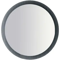 WellHome - Spiegel aus gehärtetem Glas in Grau, 65 x 2 x 65 cm