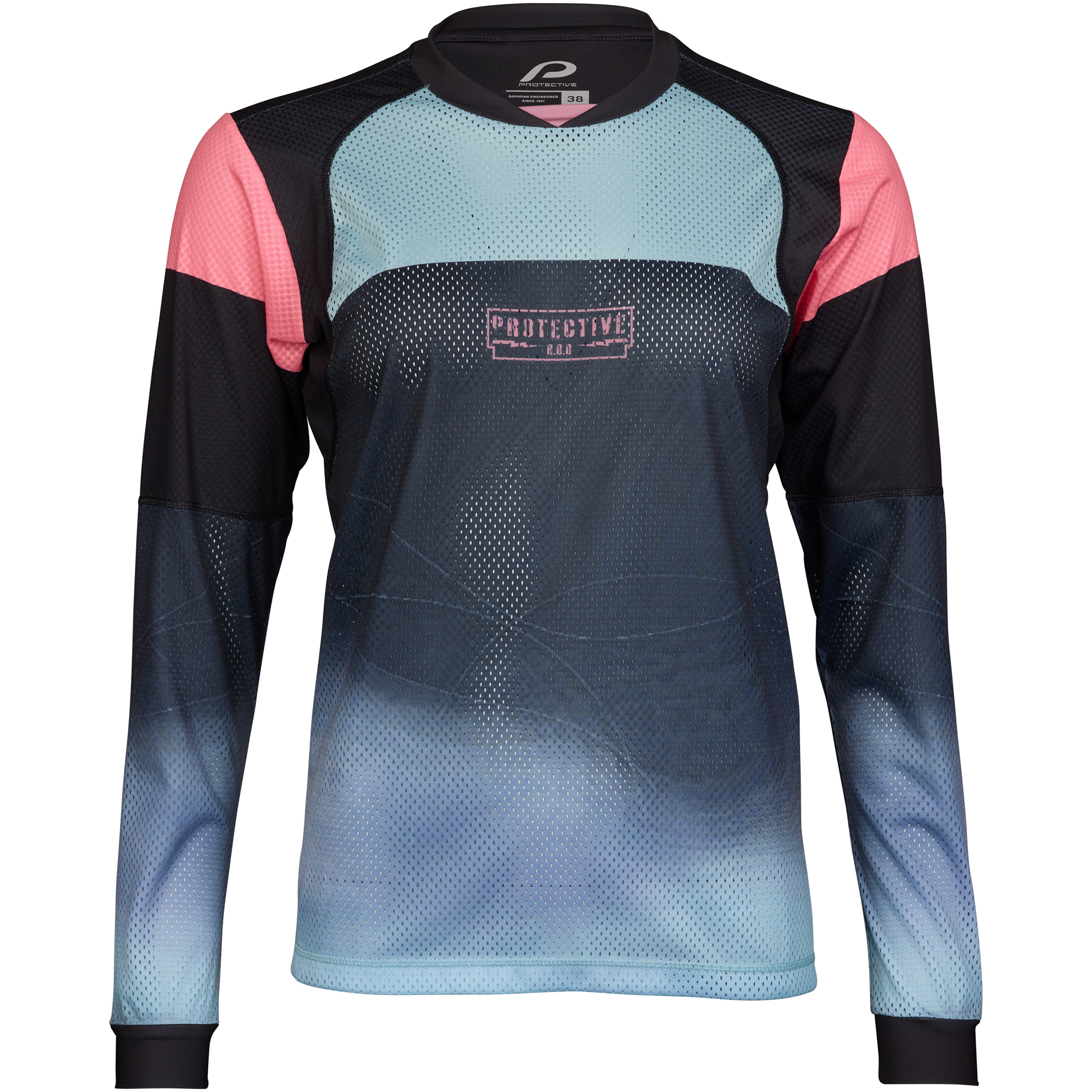 Protective Neon Moon Trikot Damen Radtrikots schwarz Größe S Mountainbike Schnell trocknend