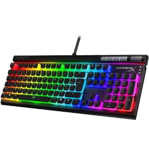 HyperX Alloy Elite 2 Mechanisch Gaming-toetsenbord met HyperX Red-schakelaars, Franse lay-out
