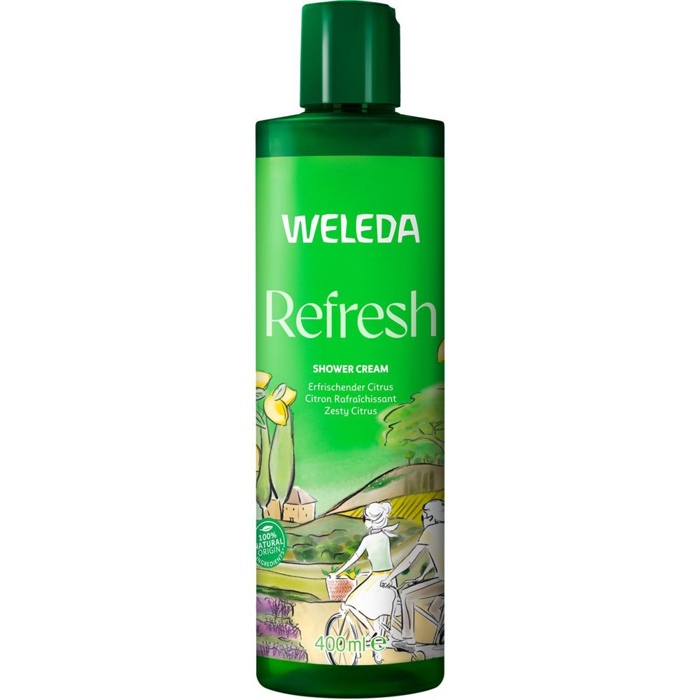 Weleda Refresh Shower Cream Citrus 400 ml Duschgel