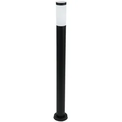 HEITRONIC Outdoor Standleuchte LARISA, IP44, 105cm, E27, schwarz HEI-37412