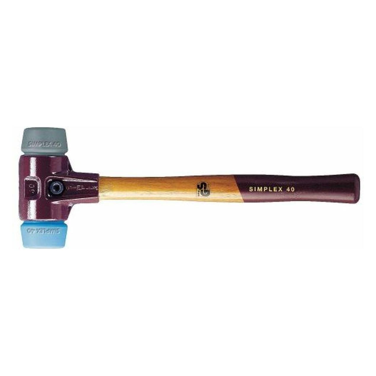 Halder SIMPLEX-Schonhammer 40 TPE-soft/TPE-mid TE SIMPL (620 g) (3013040)