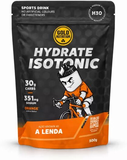 Gold Nutrition Hydrate Isotonic Naranja 500g