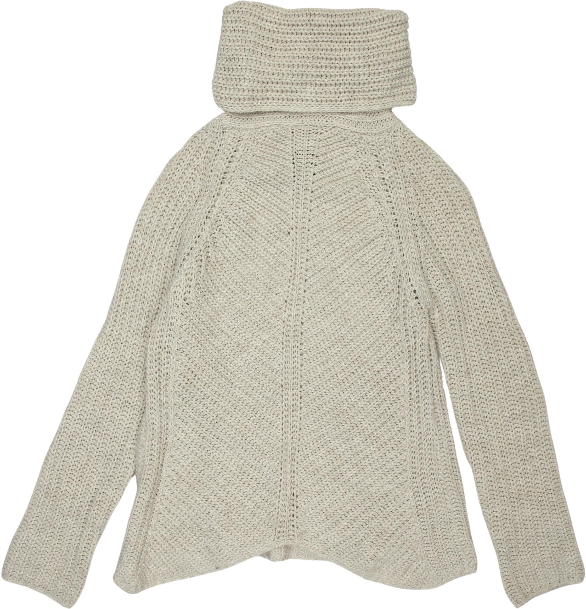 Zara Mädchen Pullover, Beige, Gr. EU 152, Synthetik / Wolle - Second Hand