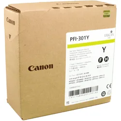 Canon, Druckerpatrone, Tinte Large Format yellow Orig.Nr. PFI-301Y (Y)