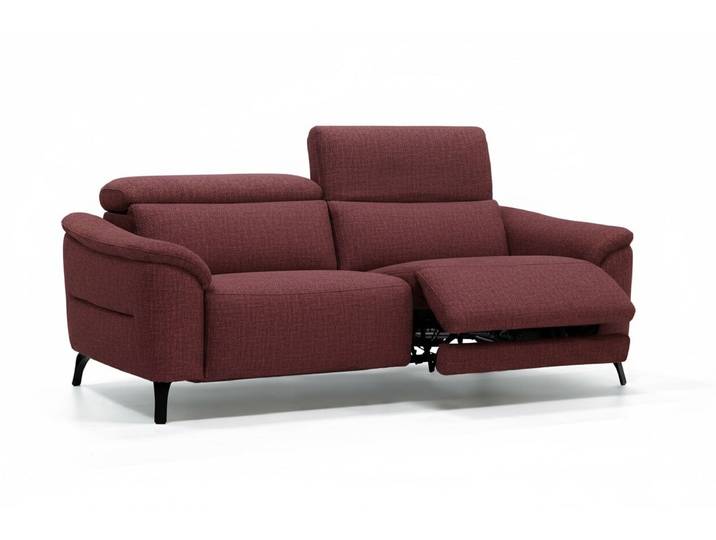 Stoff Relaxcouch AROSA 2-Sitzer Stoffcouch Polstersofa Designersofa