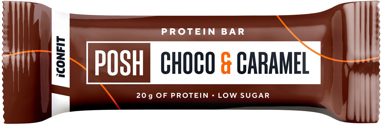 ICONFIT Posh Choco & Caramel Protein Bar 55g