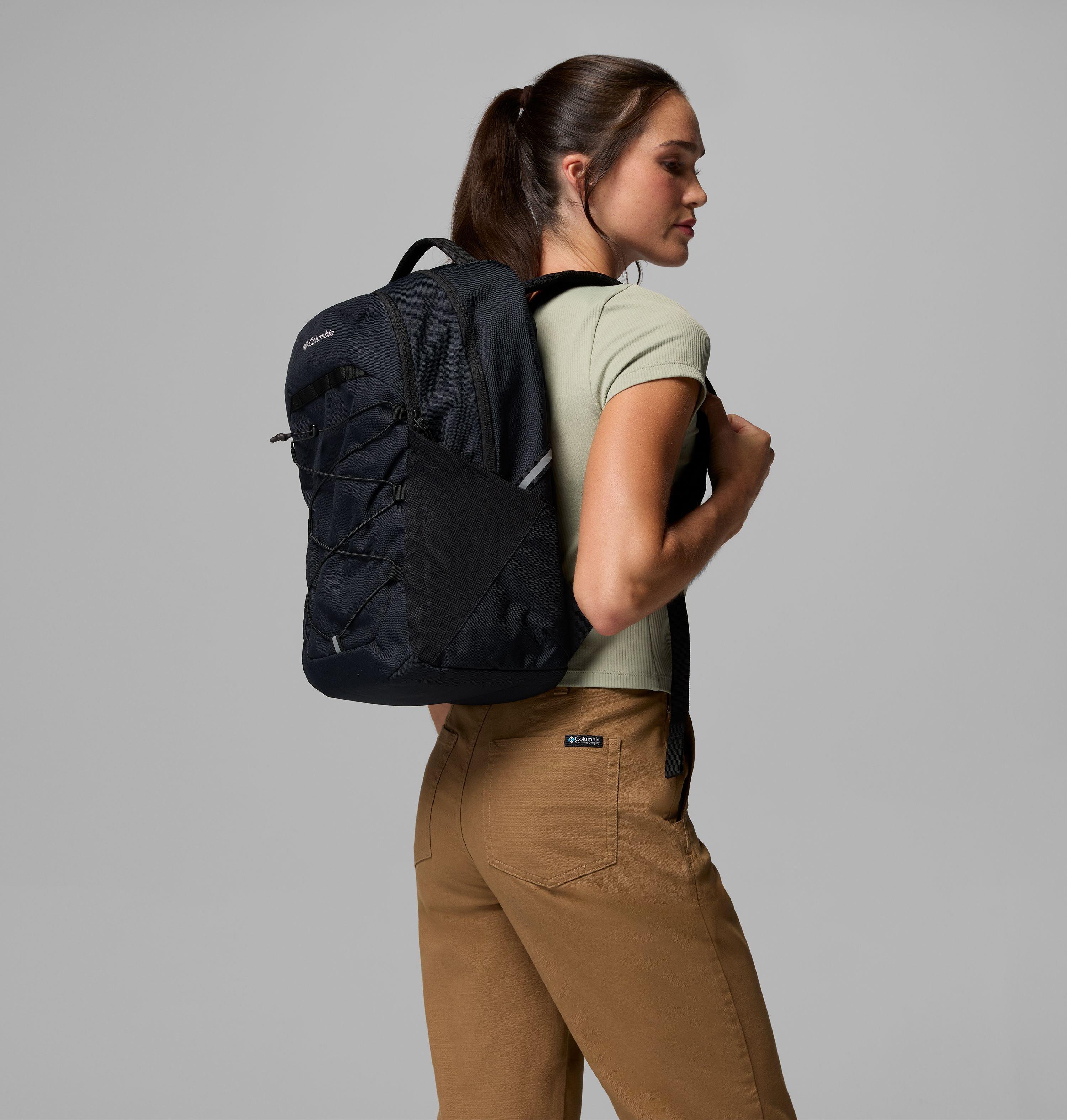 Columbia "Atlas Explorer 28L Backpack" für Trekking und Outdoor-Sportarten geeignet, mit 1 Vordertasche schwarz Einheitsgröße