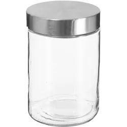 5FIVE - Glasbehälter, 1,2 L in Silber