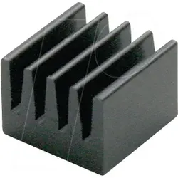 ICK SMD F 21 SA - Kühlkörper SMD, 21 mm, Alu, 33 K/W
