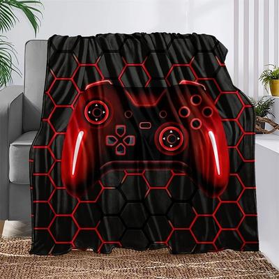 Uplift Picks Microfiber Gaming Throw Blanket Soft Warm Bed Sofa Cover 01 30x40 Inch