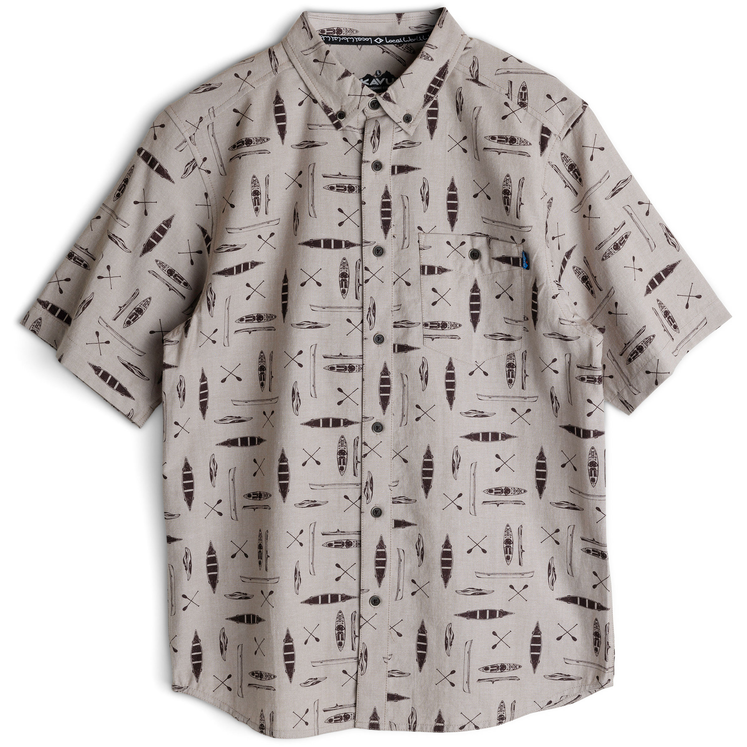 Kavu Juan Herren Hemden beige Größe S Lifestyle Widerstandsfähig