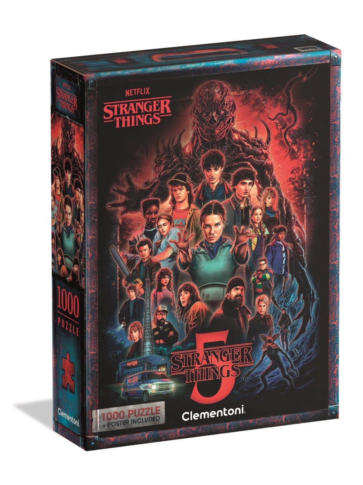 Clementoni Puzzle Stranger Things 5, 1000 Teile 2D Puzzles