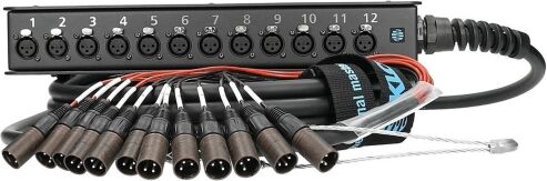 Klotz StraightLink SLW120XE15 Multicore mit Stagebox, 15m