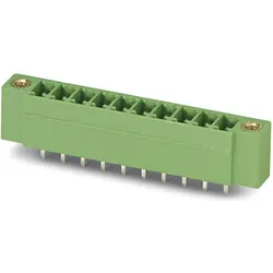 Phoenix Contact MCV 1,5/12-GF-3,81, Elektronikkabel + Stecker, Grün