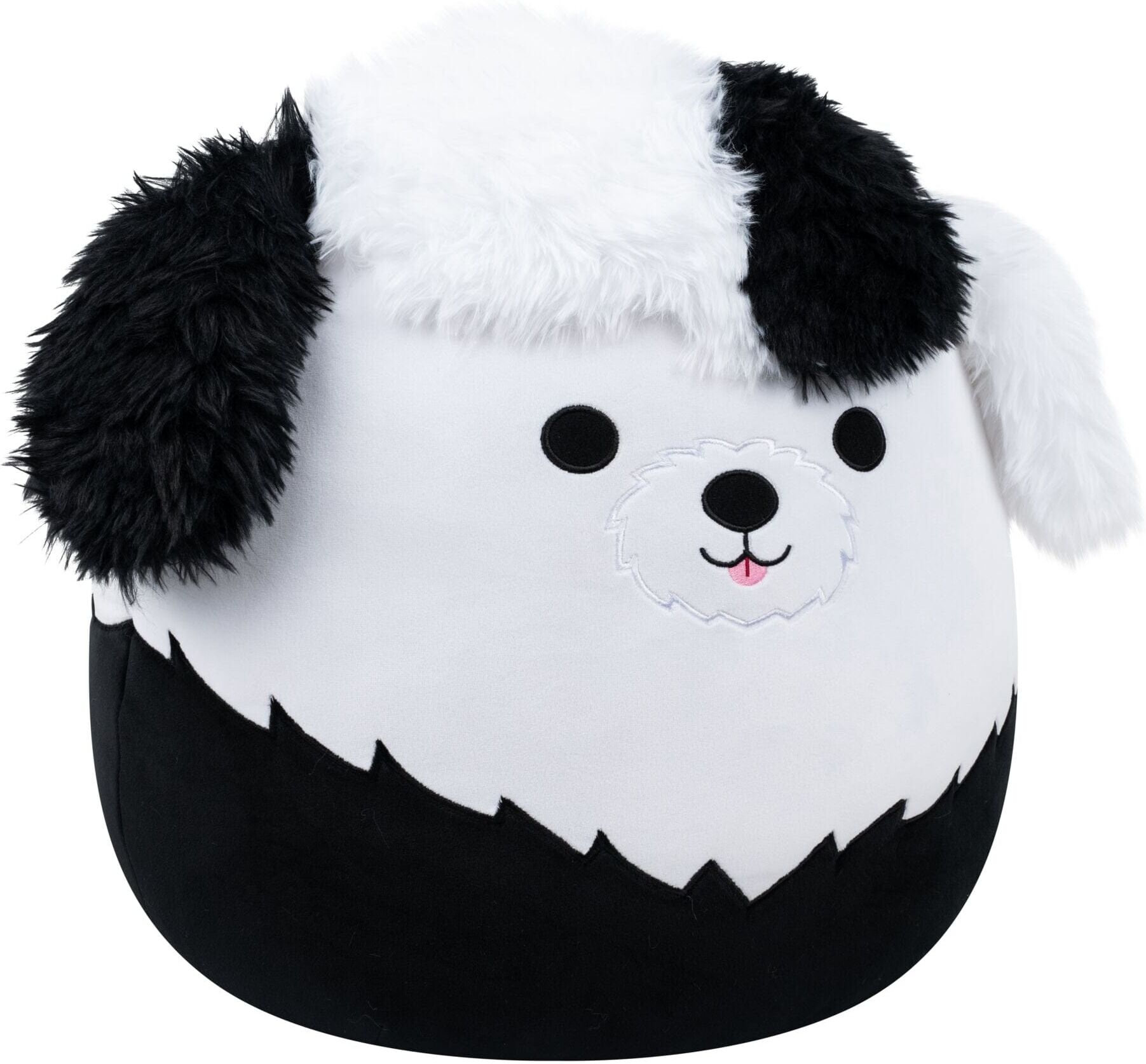 Squishmallows Brooks the Black and White Sheepadoodle - 16 inch Soft Plush Toy for Kids
