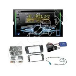 Radioeinbauset 2-DIN inkl. LFB Seat Ibiza (Typ 6J)+JVC KW-DB93BT Autoradio DA...