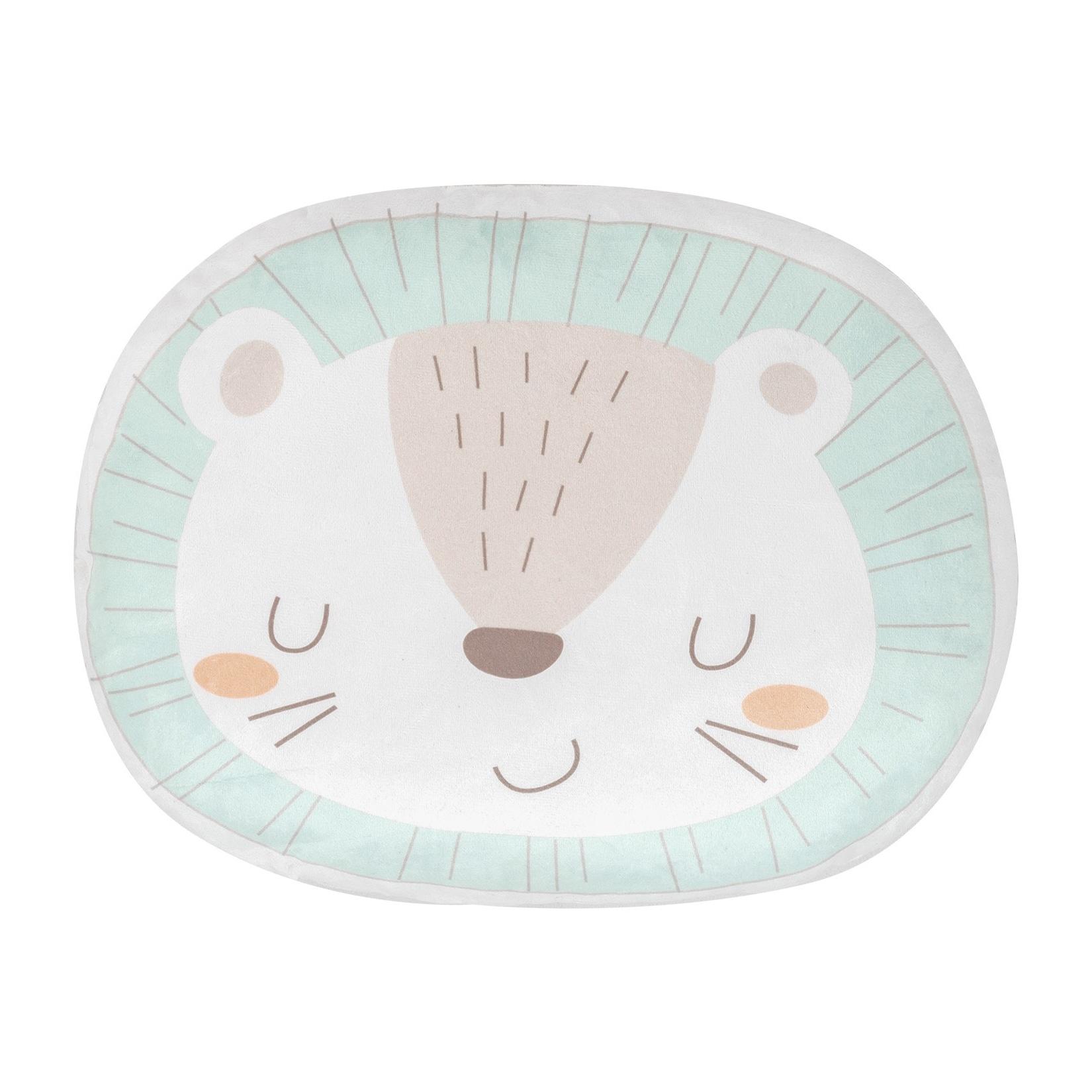 Kikkaboo Babykissen Plüschtier, Kuschelkissen, Figurenkissen, ab Geburt grün