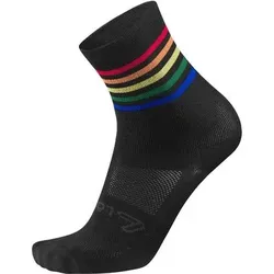 LÖFFLER Herren Socken STYLE SOCKS 5CR, Größe 43-46 in Schwarz Schwarz